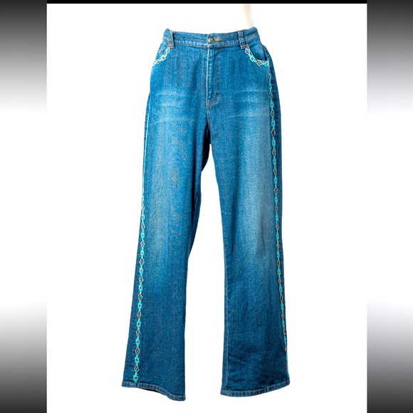 Ralph Lauren Denim - 🌵RALPH LAUREN JEAN CO🌵SOUTHWEST BEADED JEAN NWT!!!